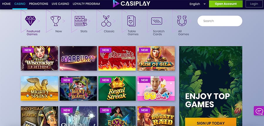 casiplay casino screenshot games